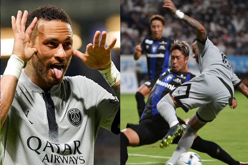 Neymar giở thói "ăn vạ" kiếm penalty trận giao hữu, triệu fan PSG đòi đuổi